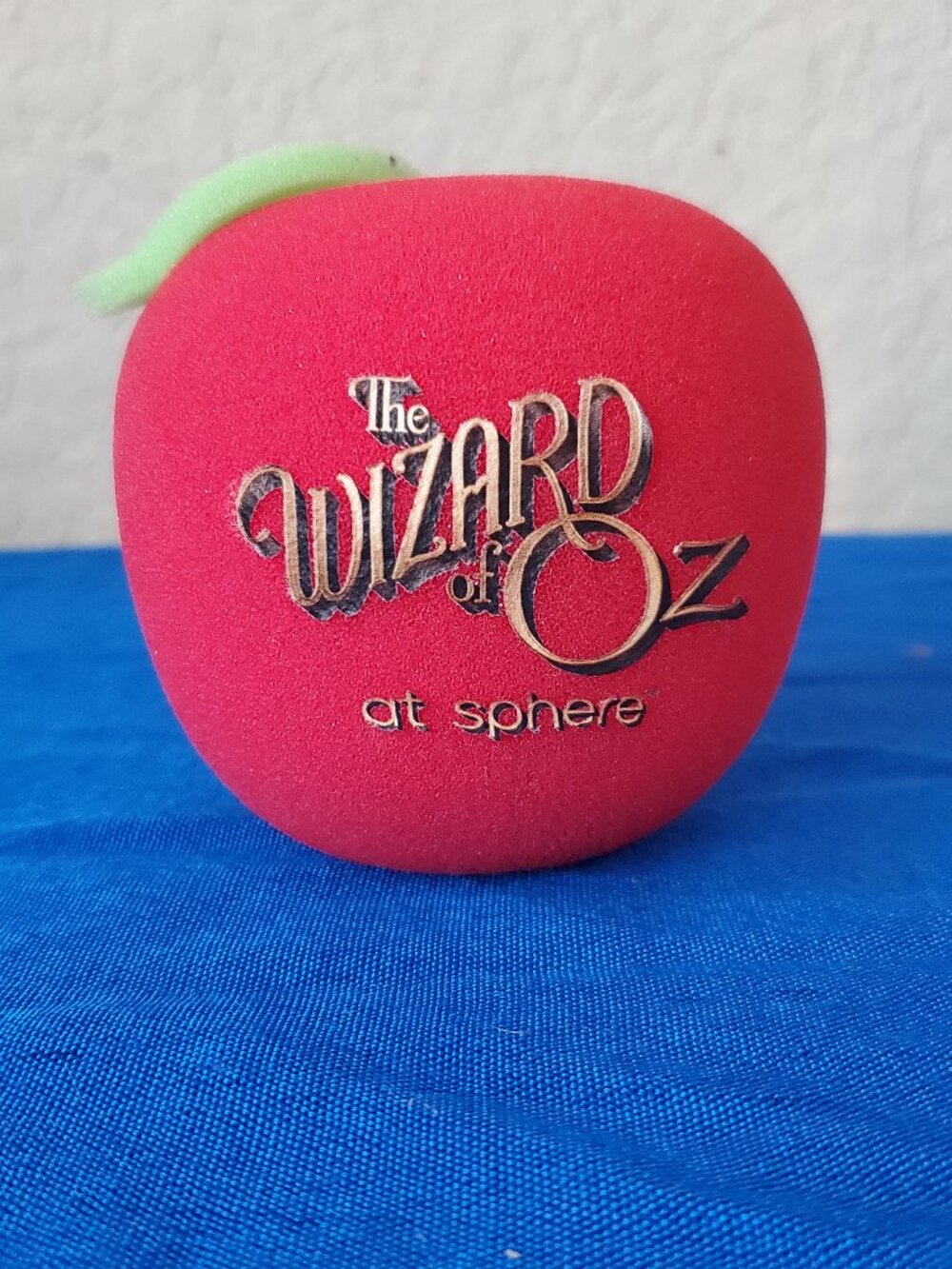 Wizard of Oz at Sphere Las Vegas Exclusive Red Foam Apple Souvenir Merch